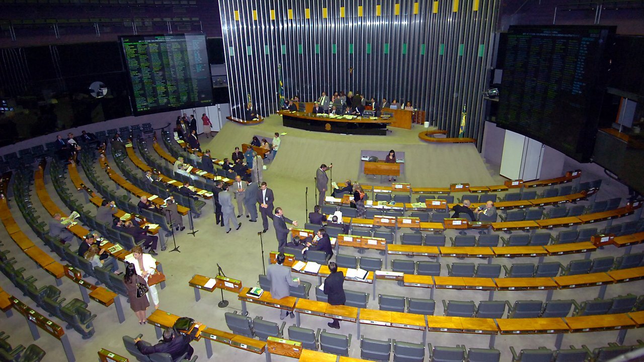 Plenário Ulysses Guimarães, da Câmara dos Deputados, durante sessão