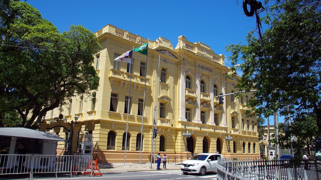 Palácio do Campo das Princesas, sede do governo de Pernambuco, no Recife